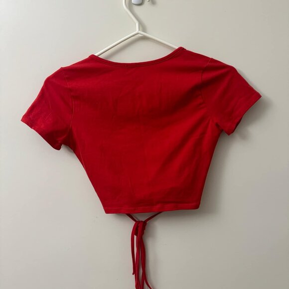 Garage Wrap Crop Top - Picture 2 of 4